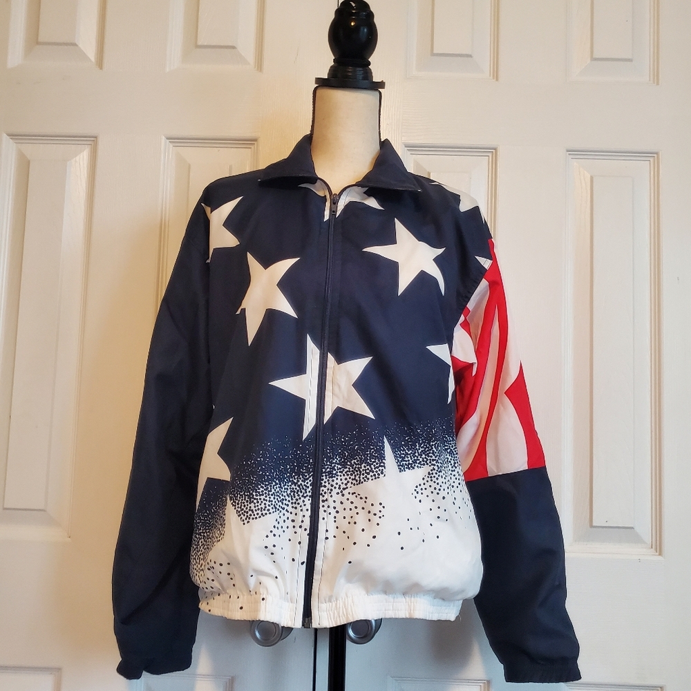 Champion USA 1996 Olympics Basketball Team Jacket Windbreaker